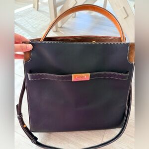 Tory Burch Lee Radziwill Double Bag Excellent Condition Large